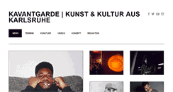 Desktop Screenshot of kavantgar.de