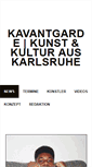 Mobile Screenshot of kavantgar.de